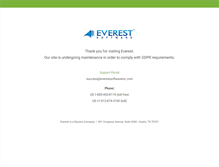 Tablet Screenshot of everestsoftwareinc.com
